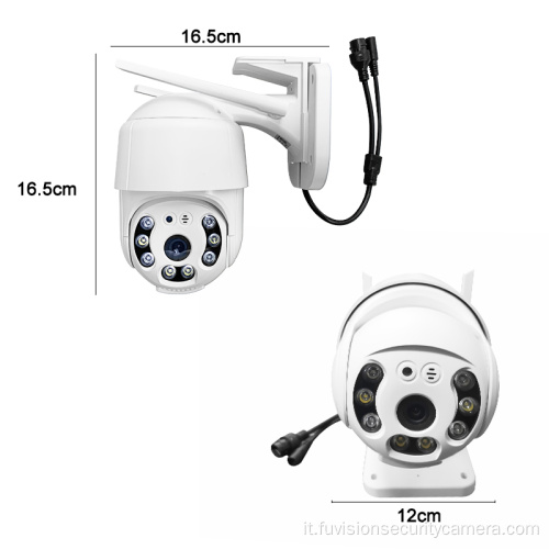 Fotocamera per sicurezza impermeabile da esterno a 2 vie Audio 1080p